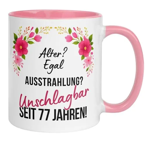 Kaffee- & Teebecher Pink von Momentals