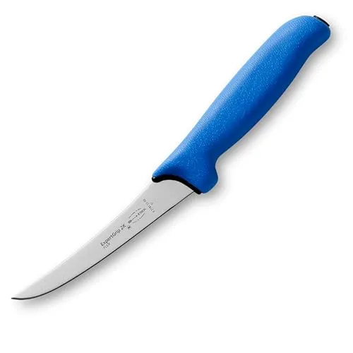F. DICK Ausbeinmesser ExpertGrip 13 cm – Flexibel, rostfrei und extra scharf - Das 13 cm Ausbeinmesser mit flexibler Klinge eignet sich perfekt für präzises Entbeinen. Der ergonomische Griff sorgt für sicheren Halt. Hergestellt aus hochwertigem Spezialstahl für langlebige Schnitthaltigkeit.