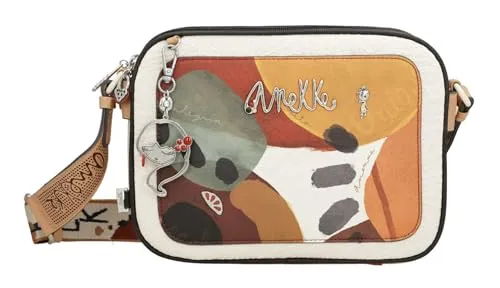Anekke Alma Alegria 3 Compartment Crossbody Bag Multicolor - Umhängetaschen mit durchdachter Fächeraufteilung für optimale Organisation, kunstvolle Details und stilvolles Design – ideal für den Alltag!