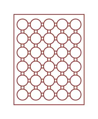 Lindner 2226ME Veloureinlage blau