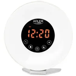 Adler AD 1916 Wake-Up Light Wecker mit Sonnenaufgangssimulation
