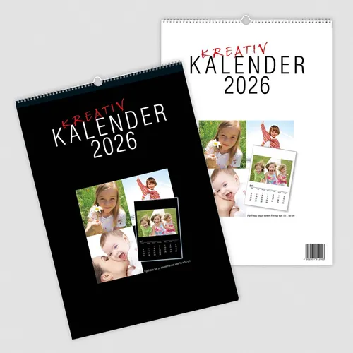 Kalender 2026 bis 20x30 Fotos
