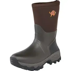 Gateway1 Kurz-Gummistiefel Woodwalker - Gummistiefel mit 4 mm Neopren für Wärmeisolation bis -20°C, ideal für den Reviereinsatz und Outdoor-Aktivitäten, mit rutschfester All-terrain Sohle für besten Halt.
