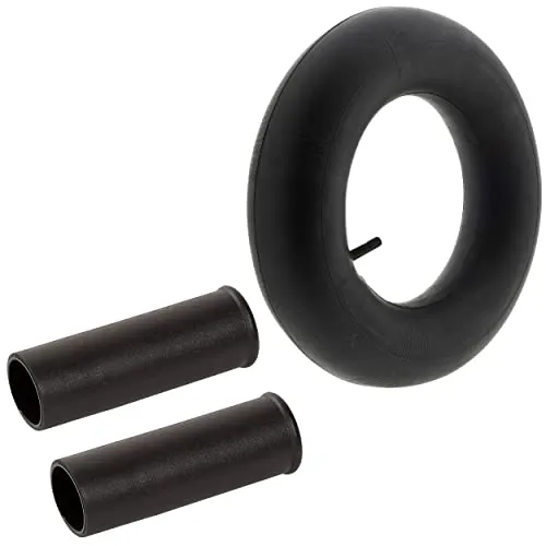 der kleine Handwerker 1 x Schlauch 4.80/4.00-8 und 2 x Griffe für Schubkarren 31,3 mm Schubkarrenrad Schubkarrenschlauch Schubkarrengriff Luftrad Schiebekarre