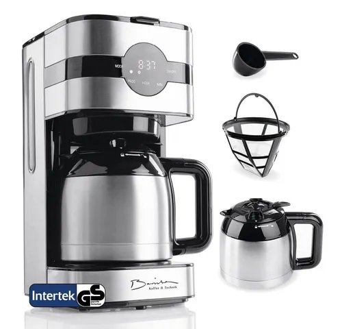Barista Filterkaffeemaschine mit LED-Display und Timer