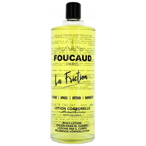 Foucaud Friction de Foucaud Körperlotion 500 ml - Lotionen & Cremes mit 7 ätherischen Ölen, ideal für wohltuende Massagen und zur Entspannung der Muskulatur.
