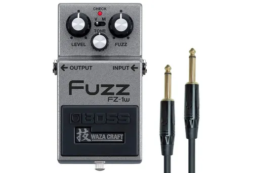 Boss by Roland E-Gitarre Boss FZ-1W Waza Fuzz Effektgerät mit Kabel, Effektgerät, Effektgerät