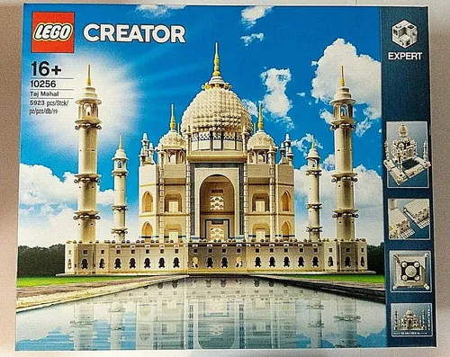 LEGO Creator Taj Mahal 10256 - 5923 Teile Bausatz, beeindruckendes architektonisches Meisterwerk zum Bauen und Ausstellen