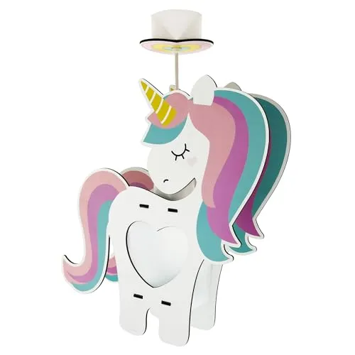Dalber kinderlampe Pendelleuchte Hängelampe Einhorn