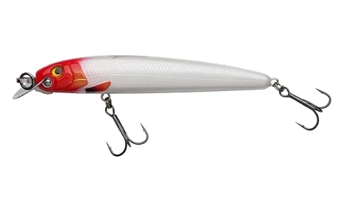 Abu Garcia Beast Hi-Lo Sinking Lure | Verstellbarer Raubfischköder mit Hi-Lo-System | Crankbait mit individueller Tiefeneinstellung für Hecht, Zander, Muskie | Sinkender Hartköder | Red Tiger, 14 cm
