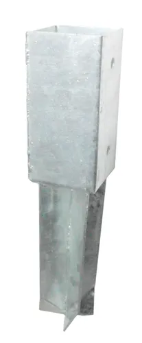 Mastanker-Sockel zum Einbetonieren Connex HV4332, verzinkt, 91 x 91 x 350 mm