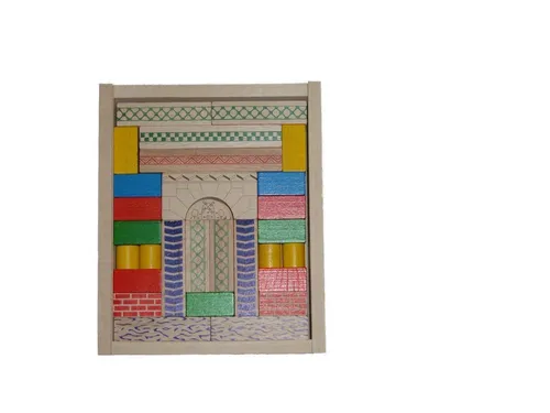 Holzspielzeug Baukasten Junior 6 19,5 x 16 x 5 NEU Holzbaukasten Spielsortiment