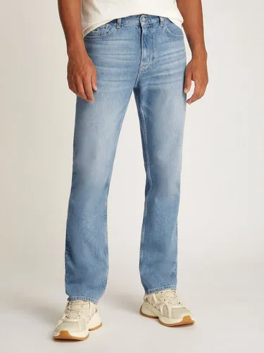Tommy Jeans RYAN RGLR STRGHT Regular-fit-Jeans mit Logoprägung - Jeans im Regular Fit aus elastischem Denim mit Logoprägung, ideal für einen lässigen Look und bequem im Alltag.