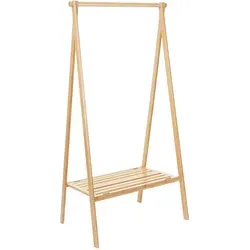 MCW Standgarderobe aus Bambus, 84x149x57 cm in braun von Moderne-Wohnideen