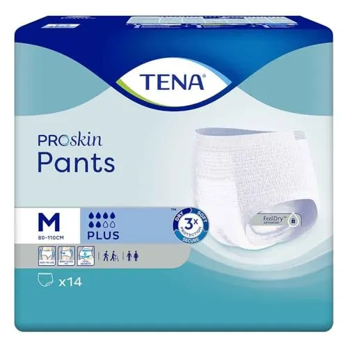 TENA PANTS Plus M bei Inkontinenz 14 St