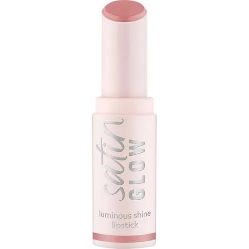 essence satin GLOW Lippenstift Nr. 02 - Blushin It, 3.5 g - Erlebe strahlende Lippen mit dem essence satin GLOW Lippenstift. Hochpigmentierte Farbe und cremige Textur sorgen für einen eleganten Look, ideal für jeden Anlass.