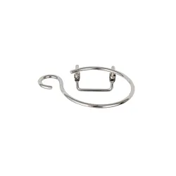 Wenko-Wenselaar GmbH & Co. KG WENKO Milano Haartrocknerhalter, Praktische Aufbewahrung für den Fön, inkl. Kabelhalterung, Fönhalter inkl. Schrauben und Dübel 18280100