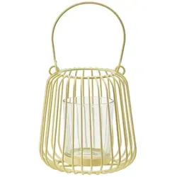 Kerzenständer Gelb von Möbel Kraft