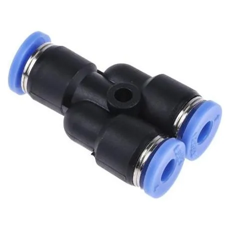 RS PRO Y-Einsteckadapter, Rohr-zu-Rohr, Polyoxymet (9160915)