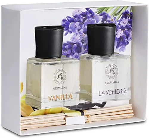 Raumduft Diffuser Vanille & Lavendel mit Ätherischem Lavendelöl