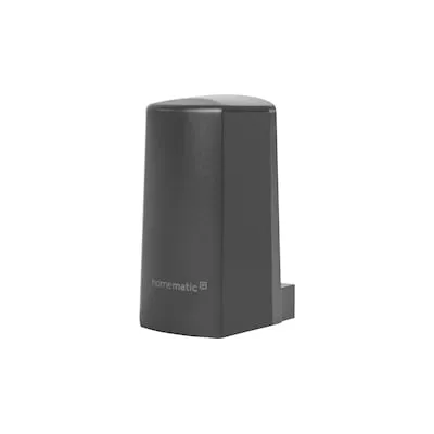 Homematic IP Smart Home Temperatur- und Luftfeuchtigkeitssensor außen - kabellos, misst präzise Wetterdaten für optimales Raumklima mit App-Funktion