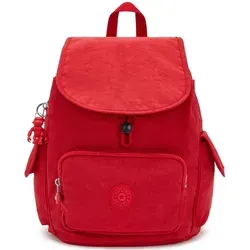 Kipling CITY PACK S Kleiner Rucksack in Red Rouge - Tagesrucksäcke mit verstellbaren Gurten und praktischem Reißverschlussfach, ideal für den Alltag und stylisch unterwegs.
