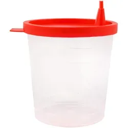 Urinbecher mit Schnappdeckel  von Brinkmann