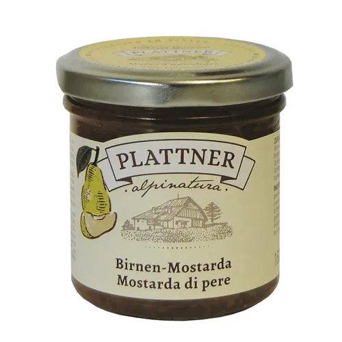 Birnen Mostarda Chutney 160 gr. von Plattner Bienenhof