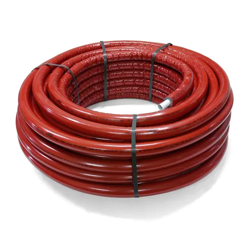 Pipetec Aluverbundrohr 16x2 / 10 mm rot 50m - Sonstige Elektroinstallationsartikel, ideal für Heiz- und Sanitärinstallationen mit hoher Temperatur- und Druckbeständigkeit bis 95°C und 10 bar.