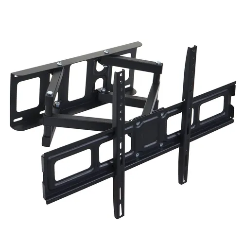 MCW TV-Wandhalterung - Schwarz, Metall, 32-65 Zoll - TV-Halterung mit max. Belastung von 50 kg, neigbar und schwenkbar für optimale Sicht, ideal für platzsparende Montage im Wohnzimmer.