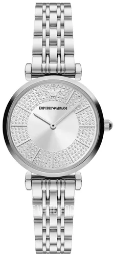Damenarmbanduhr Emporio Armani AR11445 Silber - Elegante Armbanduhr für Damen mit stilvollem Silberdesign, ideal für jeden Anlass und ein perfektes Accessoire.