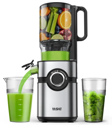 Slow Juicer mit 12,7 cm Einfüllschacht für ganze Früchte