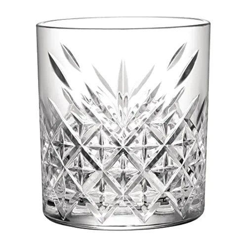 Whiskyglas Timeless von Pasabahce - 355ml (12 Stk.) - Elegante Gläser für Whisky und Cocktails, zeitloses Design für jeden Anlass - ideal für Genießer.