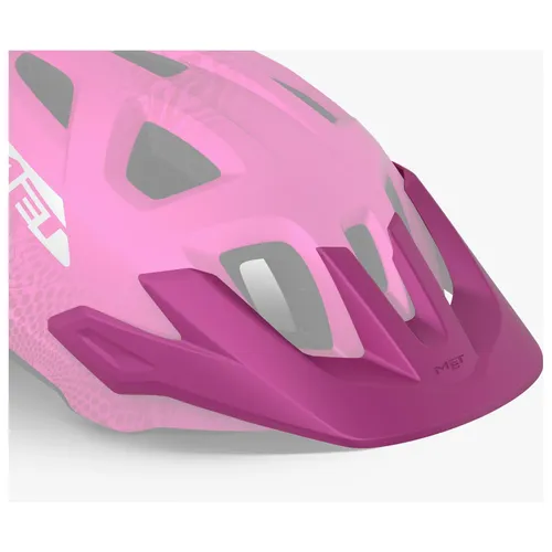 MET Eldar Visier UN Pink Matt Fahrradhelm Ersatzschirm Mountainbike Trail Schutz