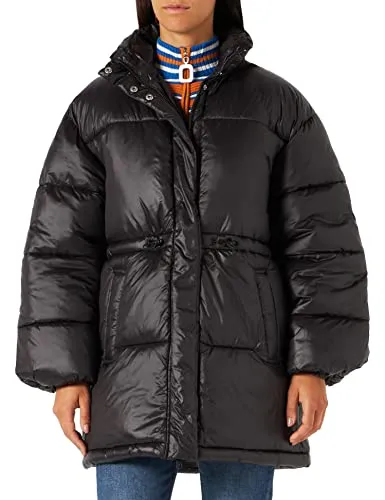 JACK & JONES Damen Jxheather Shine Puffer Jacket Sn Jacke, Schwarz, XS EU