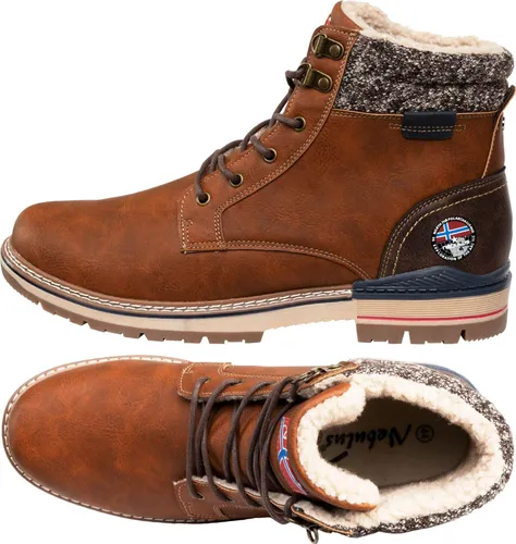 Nebulus ROVER P5708 Herren Winterstiefel 42 - hellbraun - Hochwertige Winterstiefel in Größe 42, robustes Material und optimaler Komfort für kalte Tage. Ideal für den täglichen Gebrauch.