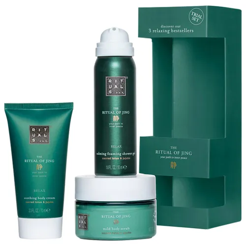 Rituals Pflege-Geschenkset The Ritual of Sakura - Entdecken Sie das exklusive Pflege-Geschenkset mit feuchtigkeitsspendendem Body Scrub, Creme und Duschgel. Ideal für ein verwöhnendes Pflegeerlebnis.