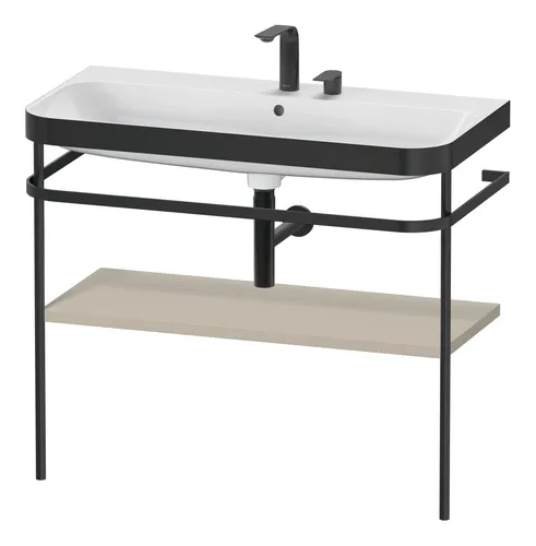 Duravit Happy D.2 Plus C-Bonded Set mit Metallkonsole von Duravit