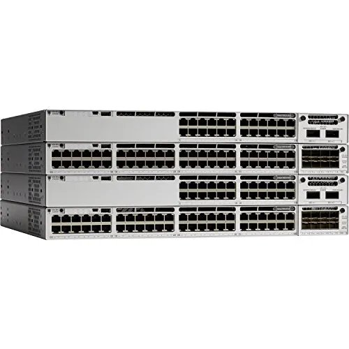 Cisco C9300-48UXM-E Ethernet Switch - 48-Port Multigigabit Ethernet Switch, ideal für moderne Netzwerkinfrastrukturen mit hoher Leistung und Flexibilität.