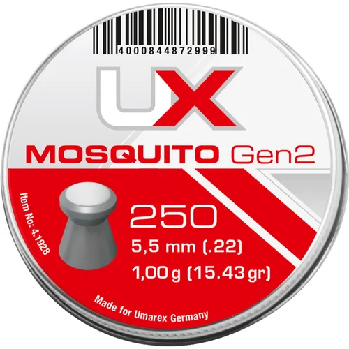 Umarex Mosquito Flachkopf Diabolos 200 Stück 5,5mm .22