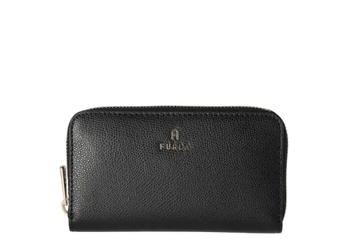 Furla Camelia M Zip Geldbörse 4cc (nero) - Elegante Geldbörse aus hochwertigem Leder im kompakten Format. Mit durchdachter Fächeraufteilung und RFID-Schutz für sensible Kartendaten. Ideal für einen stilvollen Auftritt und praktische Organisation.