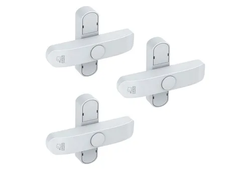BASI Fensterbeschlag Fenstersicherung (Spar-Set, 3 St)