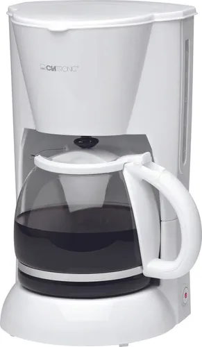 Clatronic Kaffeemaschine KA 3473, 14 Tassen, 1,5 Liter in weiß von Clatronic