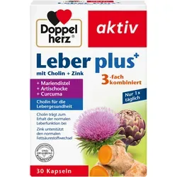 Doppelherz aktiv Leber plus Kapseln