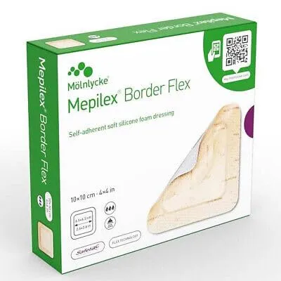 Mölnlycke Mepilex Border Flex 10 × 10 cm