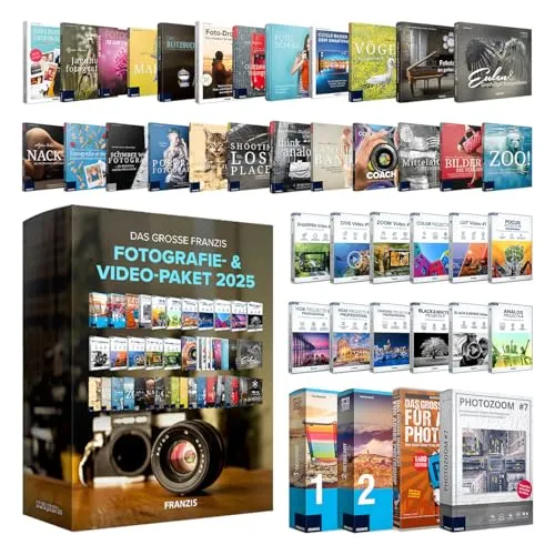 Franzis Das große Fotografie- & Video-Paket 2025 (PC)