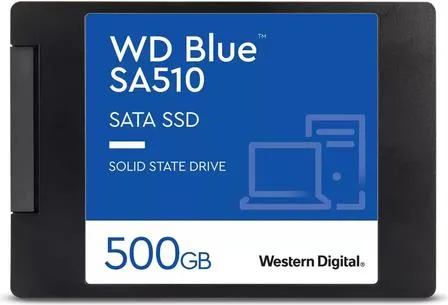 WD BLUE SA510 SATA 500GB SSD - Schnelle 2.5
