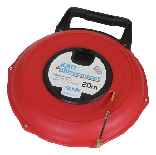 Katimex Kati Blitz Compact 50m - 101850 - Kabelverlegewerkzeuge, kompakte und flexible Lösung für effizientes Kabelverlegen auf Baustellen.