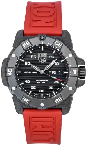Luminox Master Carbon Seal Automatic Diver's XS.3875 Herrenuhr - Armbanduhren für Herren mit 200 m Wasserdichtigkeit, Saphirglas und robuster Carbonox-Gehäuse, ideal für Taucher und Outdoor-Enthusiasten.