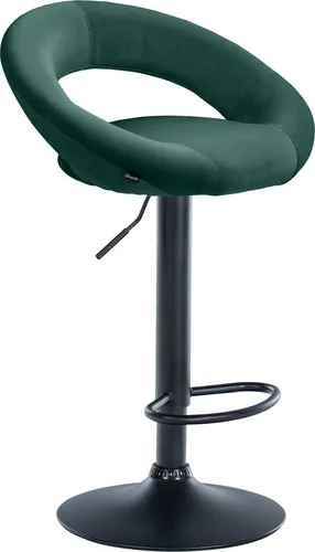 CLP Barhocker Olinda Samt in grün von CLP